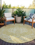LOOMLAN Rugs Stockholm Gold Washable Indoor-Outdoor Rug