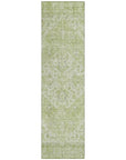 LOOMLAN Rugs Stockholm Green Washable Indoor-Outdoor Rug
