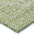 LOOMLAN Rugs Stockholm Green Washable Indoor-Outdoor Rug