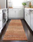 LOOMLAN Rugs Suma Orange Washable Indoor-Outdoor Rug
