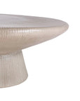 Seasonal Living Sunburst Ceramic Patio Coffee Table