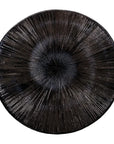 Seasonal Living Sunburst Black Ceramic Outdoor Coffee Table