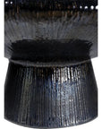 Seasonal Living Sunburst Black Ceramic Outdoor Coffee Table