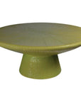 Sunburst Cocktail Table - Green Outdoor Coffee Table - LOOMLAN - Seasonal Living - Outdoor Coffee Tables