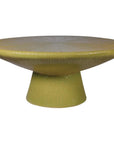 Sunburst Cocktail Table - Green Outdoor Coffee Table - LOOMLAN - Seasonal Living - Outdoor Coffee Tables