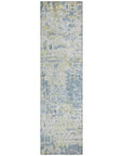 LOOMLAN Rugs Suri Blue Washable Indoor-Outdoor Rug