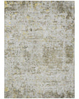 LOOMLAN Rugs Suri Brown Washable Indoor-Outdoor Rug