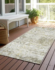 LOOMLAN Rugs Suri Brown Washable Indoor-Outdoor Rug