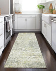 LOOMLAN Rugs Suri Green Washable Indoor-Outdoor Rug