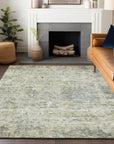 LOOMLAN Rugs Suri Green Washable Indoor-Outdoor Rug