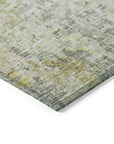 LOOMLAN Rugs Suri Green Washable Indoor-Outdoor Rug