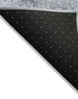 LOOMLAN Rugs Suri Sky Washable Indoor-Outdoor Rug
