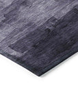 LOOMLAN Rugs Sylari Purple Washable Indoor-Outdoor Rug