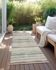 LOOMLAN Rugs Sylira Beige Washable Indoor-Outdoor Rug