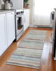 LOOMLAN Rugs Sylira Beige Washable Indoor-Outdoor Rug