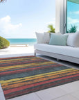 LOOMLAN Rugs Sylira Granite Washable Indoor-Outdoor Rug