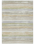 LOOMLAN Rugs Sylira Ivory Washable Indoor-Outdoor Rug