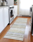 LOOMLAN Rugs Sylira Ivory Washable Indoor-Outdoor Rug