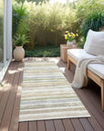 LOOMLAN Rugs Sylira Ivory Washable Indoor-Outdoor Rug