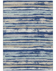 LOOMLAN Rugs Sylira Navy Washable Indoor-Outdoor Rug
