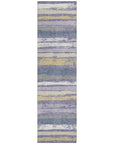 LOOMLAN Rugs Sylira Purple Washable Indoor-Outdoor Rug