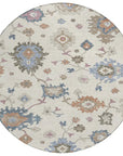 LOOMLAN Rugs Talitha Ivory Washable Indoor-Outdoor Rug