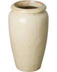 Emissary Tall Ceramic Round Planter