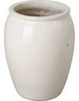 Emissary Tall Round Ceramic Planter