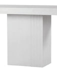Seasonal Living Tama Concrete Counter Patio Dining Table