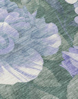 LOOMLAN Rugs Tanarra Purple Washable Indoor-Outdoor Rug