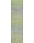 LOOMLAN Rugs Tanoura Green Washable Indoor-Outdoor Rug