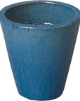 Emissary Tapered Round Ceramic Planter