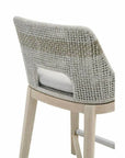 Tapestry Outdoor Counter Stool Rope & Teak - LOOMLAN - Essentials For Living - Outdoor Counter Stools
