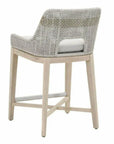 Tapestry Outdoor Counter Stool Rope & Teak - LOOMLAN - Essentials For Living - Outdoor Counter Stools