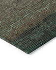 LOOMLAN Rugs Tembira Teal Washable Indoor-Outdoor Rug