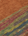 LOOMLAN Rugs Temira Orange Washable Indoor-Outdoor Rug