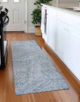 LOOMLAN Rugs Terra Blue Washable Indoor-Outdoor Rug