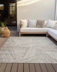 LOOMLAN Rugs Terra Brown Washable Indoor-Outdoor Rug