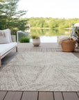 LOOMLAN Rugs Terra Brown Washable Indoor-Outdoor Rug