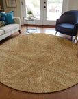 LOOMLAN Rugs Terra Gold Washable Indoor-Outdoor Rug