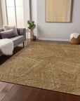 LOOMLAN Rugs Terra Gold Washable Indoor-Outdoor Rug