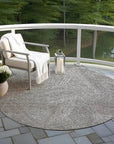 Terra Gray Washable Indoor - Outdoor Rug - LOOMLAN - LOOMLAN Rugs - Outdoor Rugs
