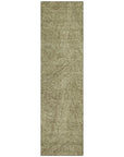 LOOMLAN Rugs Terra Green Washable Indoor-Outdoor Rug