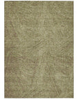 LOOMLAN Rugs Terra Green Washable Indoor-Outdoor Rug