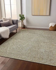 LOOMLAN Rugs Terra Ivory Washable Indoor-Outdoor Rug