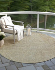 LOOMLAN Rugs Terra Ivory Washable Indoor-Outdoor Rug