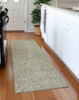 LOOMLAN Rugs Terra Ivory Washable Indoor-Outdoor Rug
