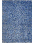 LOOMLAN Rugs Terra Navy Washable Indoor-Outdoor Rug
