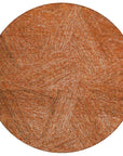 LOOMLAN Rugs Terra Orange Washable Indoor-Outdoor Rug