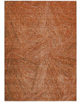 LOOMLAN Rugs Terra Orange Washable Indoor-Outdoor Rug
